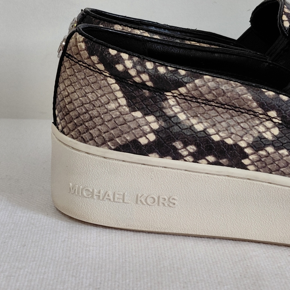 Michael Kors Snake Sneaker Pom Pom - Picture 4 of 8